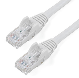 StarTech 50 Ft. CAT6 Ethernet Cable Snagless -White (N6PATCH50WH)