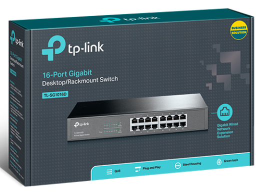 TP-Link 16-Port Gigabit Desktop Rackmount Switch