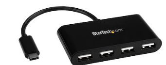 StarTech 4-Port USB-C Hub - Mini Hub-USB-C to 4x USB-A-USB 2.0