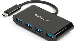 StarTech 4-Port USB-C Hub-USB-C to 4x USB-A-USB 3.0 Hub-Bus Powered