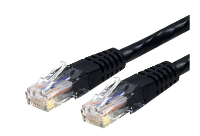 StarTech 6 Ft. CAT6 Ethernet Cable Molded-Black (C6PATCH6BK)