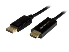 StarTech DisplayPort to HDMI Adapter Cable - 4K 30Hz-10ft