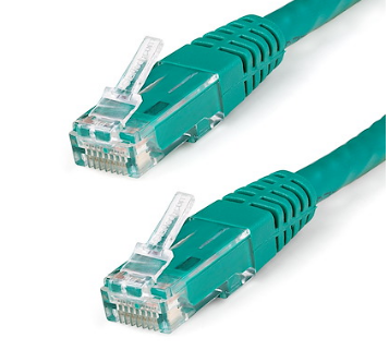 7 Ft. CAT6 Ethernet Cable Molded -Green