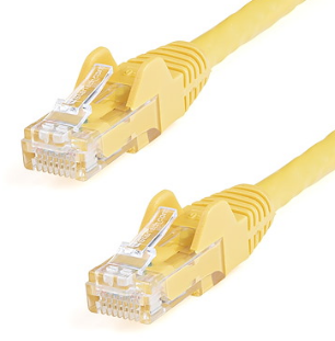 7 Ft. CAT6 Ethernet Cable Molded -Yellow
