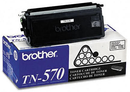 Brother TN570 Original Black Toner Cartridge High Yield