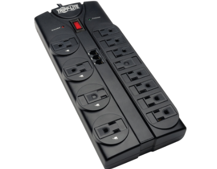 TRIPP LITE 8 Feet 12 Outlets Surge Protector