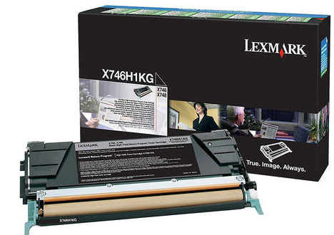 Lexmark X746H1KG Original Black  Toner Cartridge High Yield